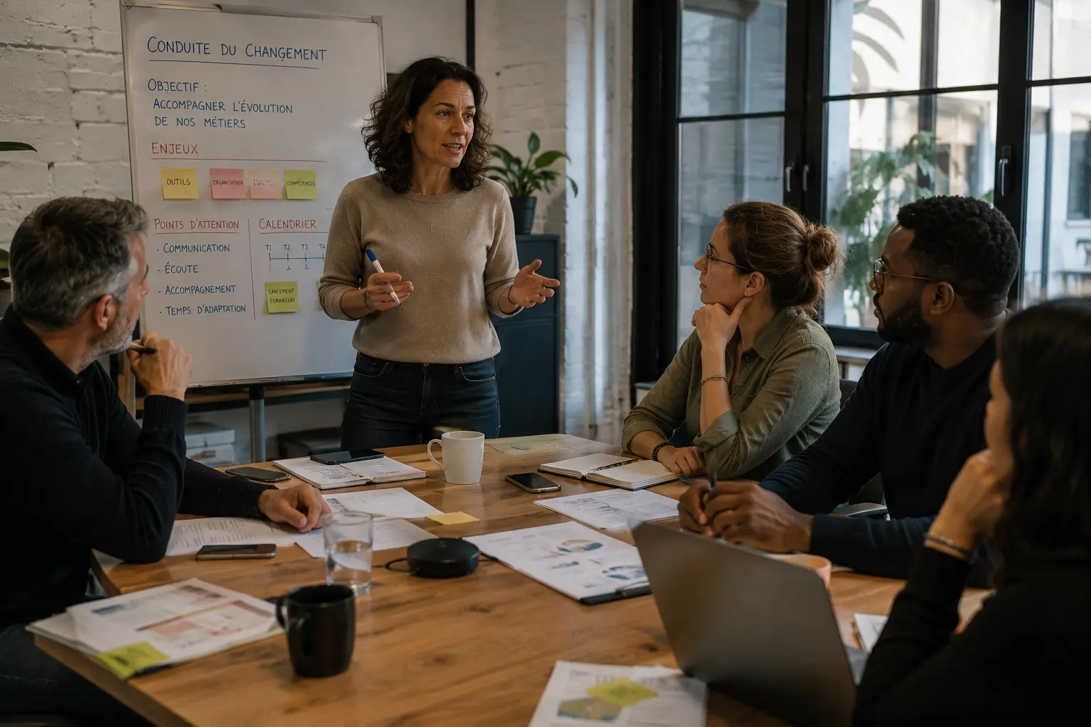 Illustration de la formation Conduire un changement avec son équipe